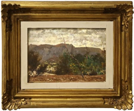 Attilio Pratella — Tramonto a Capri